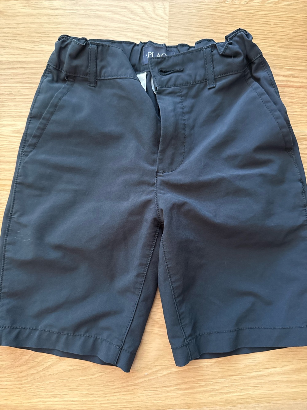 Boys Navy Shorts with adjustable Waist- moisture wicking, performance fabric